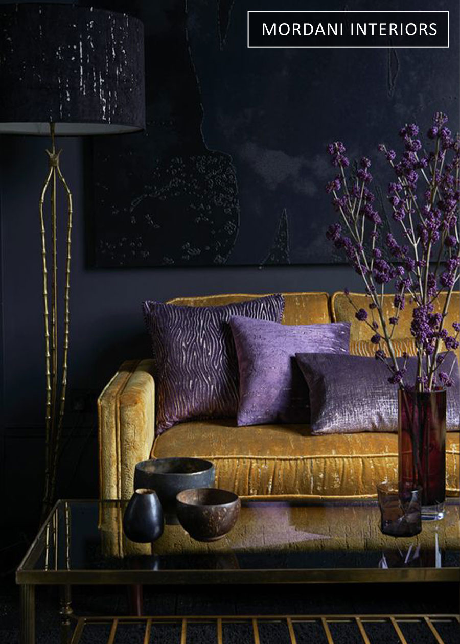 Golden Yellow Velvet Upholstery Fabric